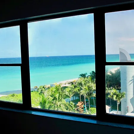Directly On The Beach With Pool & Ocean View Miami Beach Exterior photo